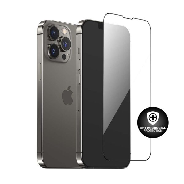 Red Monster Anti-Glare Full Cover Tempered Glass Film for iPhone 16e | iPhone 13 Series