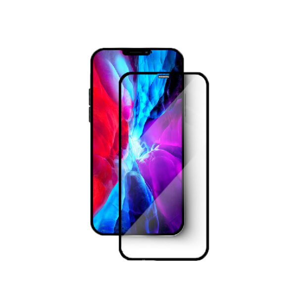 Red Monster Anti-Dust Full Cover Tempered Glass Film for iPhone 12 Series