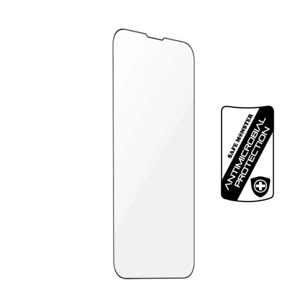 Red Monster Ultra HD Full Cover Tempered Glass Film for iPhone 16e | iPhone 13 Series - Image 4
