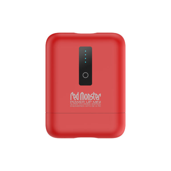 Red Monster Power Up Mini (2.0) 10.0 Super Charging Edition Power Bank Engineered with QC & PD - Image 4