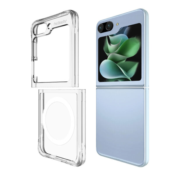 Armour Tough Naked Hard (PURE MAG CLEAR) for Galaxy Z Flip 5 - Image 3