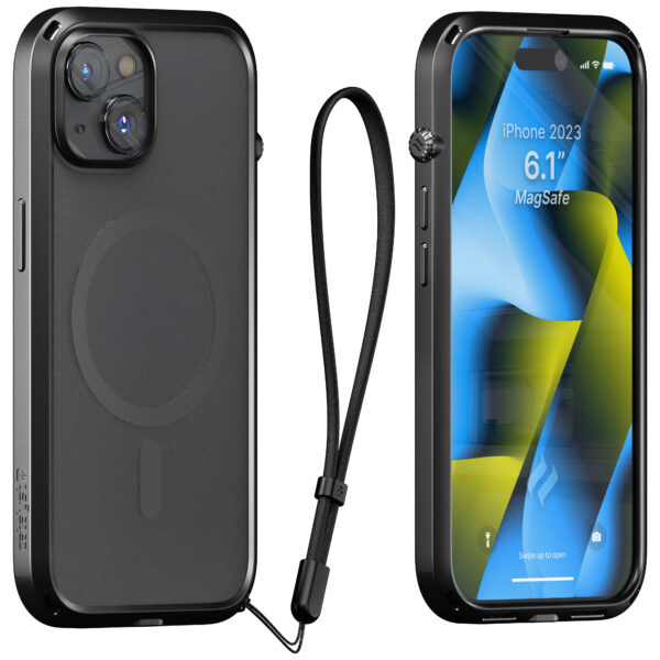 Catalyst Influence Case Magnetic Charging (Black) for iPhone 15 Series - Image 3