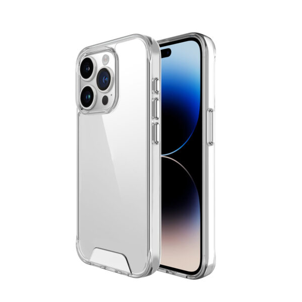 Red Monster Armour Tough Naked Hard (Space Shield Clear) for iPhone 15 Series - Image 6