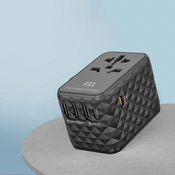 Red Monster WORLD PLUG STANDARD - PD 45W Universal Travel Adapter | Powered with GaN Technology - Image 5
