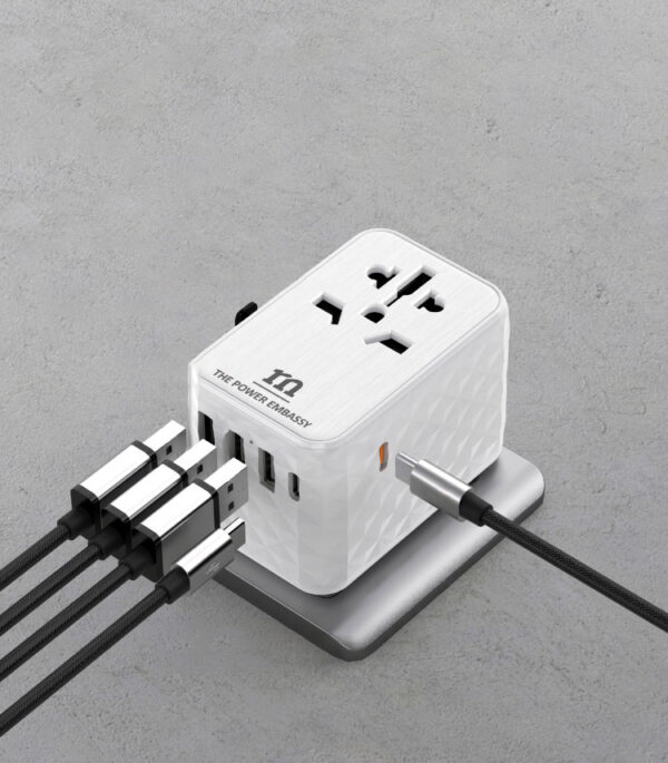 Red Monster WORLD PLUG STANDARD - PD 45W Universal Travel Adapter | Powered with GaN Technology - Image 6