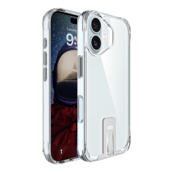 Red Monster Case for iPhone 16 Pro Max | 16 Pro | 16 Plus | 16 - Pure Stand Clear (Hard Case) - Image 6