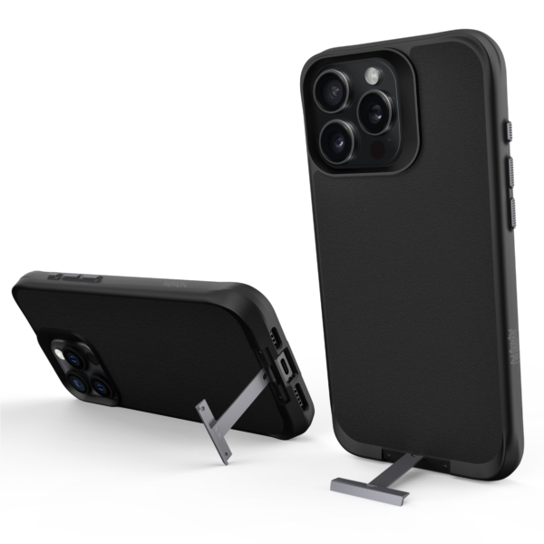 Red Monster Case for iPhone 16 Pro Max | 16 Pro | 16 Plus | 16 - Pure Stand Mag Black (Hard Case) - Image 3