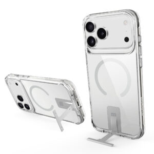 RED MONSTER [KIHON BASIC COLLECTION] Basic M + KickStand Clear for iPhone 17 Pro Max | iPhone 17 Pro