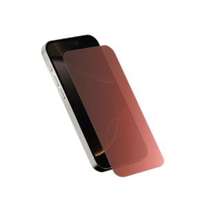 RED MONSTER [KIHON BASIC COLLECTION] Red Light Clear Cover for iPhone 17 Pro Max | 17 Pro | Air | 17