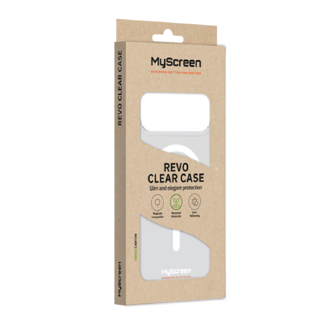 MY SCREEN Revo Clear Case for iPhone 17 Pro Max | Pro | Air | 17